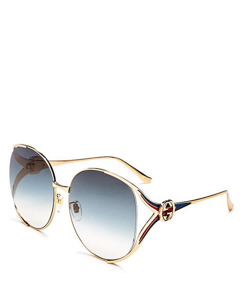 round gucci sunglasses with writing|gucci women's oversize round sunglasses.